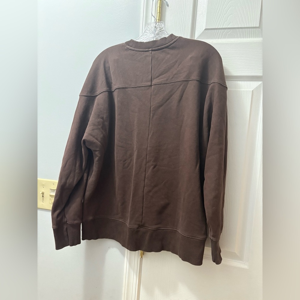 Vuori Sedona Weekender Crew Java/Brown Large - image 4